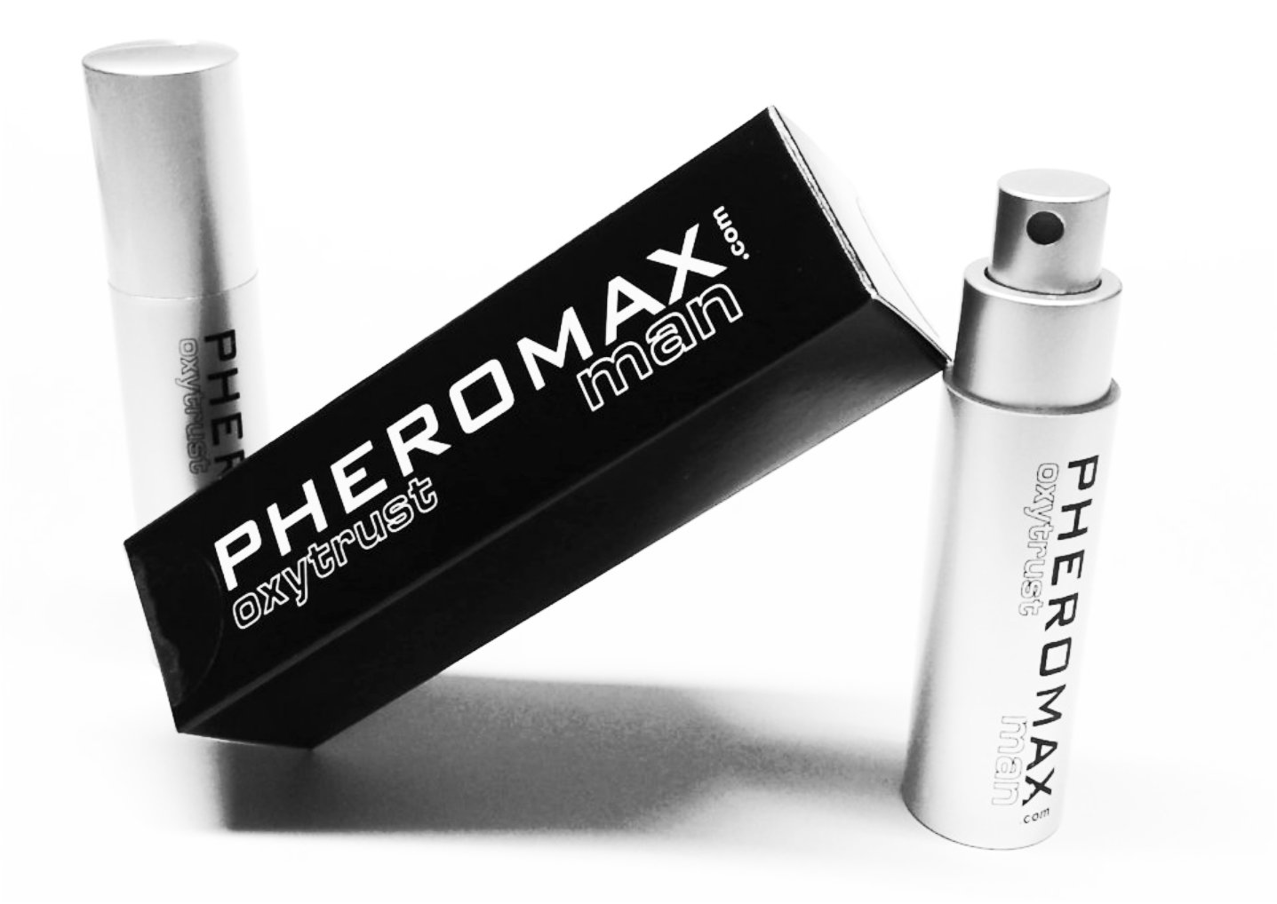 Pheromax — flaska och förpackning